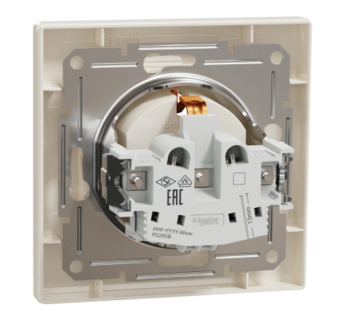 Schneider Electric Розетка Schneider Electric ASFORA крем (EPH2900123)