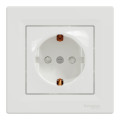 Schneider Electric Розетка Schneider Electric ASFORA зі штор. біла (EPH2900221)