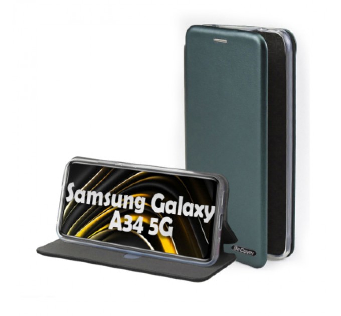 BeCover Чохол до мобільного телефона BeCover Exclusive Samsung Galaxy A34 5G SM-A346 Dark Green (709032)