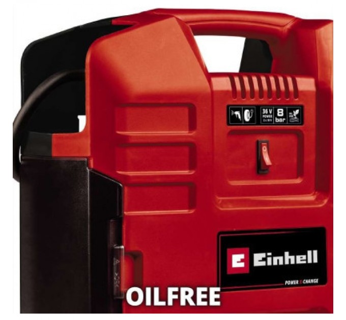 Einhell Автомобільний компресор Einhell TE-AC 36/8 Li OF Set-Solo PXC (без АКБ та ЗП) (4020440)