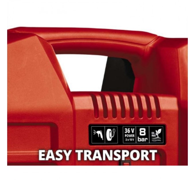 Einhell Автомобільний компресор Einhell TE-AC 36/8 Li OF Set-Solo PXC (без АКБ та ЗП) (4020440)