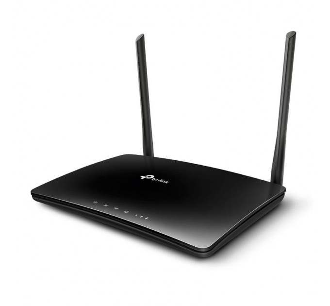 TP-Link Беспроводной маршрутизатор TP-LINK Archer MR200 (AC750, 1xFE LAN/WAN, 3xFE LAN, 1xSimCardSlot, 2 антенны LTE, 3 антенны)