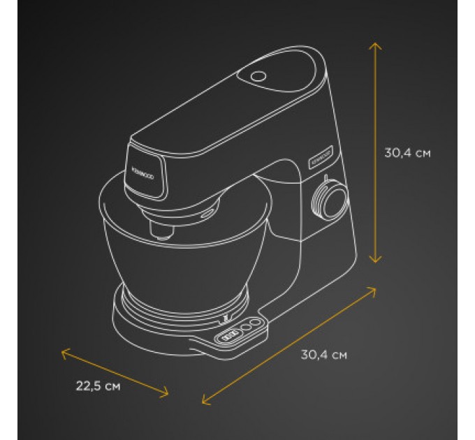 Kenwood Кухонний комбайн Kenwood KVC 65.001 WH (KVC65.001WH)