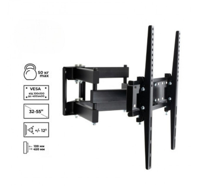 Charmount Кронштейн Charmount TV04T-R6 Black