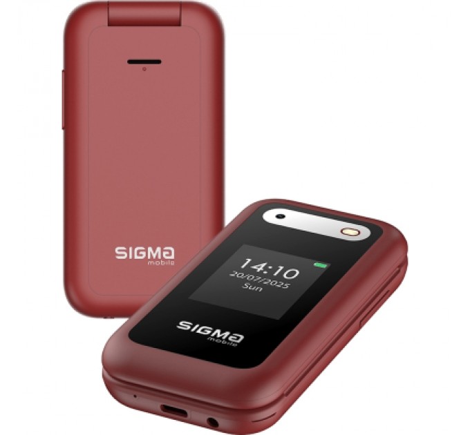 Sigma Мобільний телефон Sigma X-style 281 CLIK Red (4827798151426)