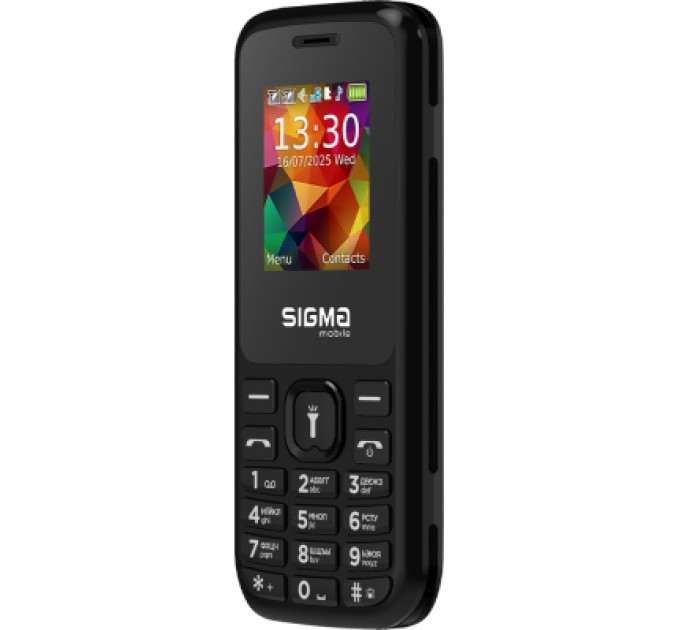 Sigma Мобільний телефон Sigma X-style 171 MINI Track Black (4827798813713)