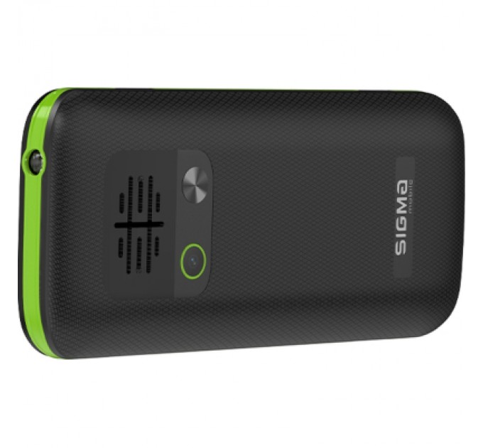Sigma Мобільний телефон Sigma X-style 171 MINI Track Black-Green (4827798813720)