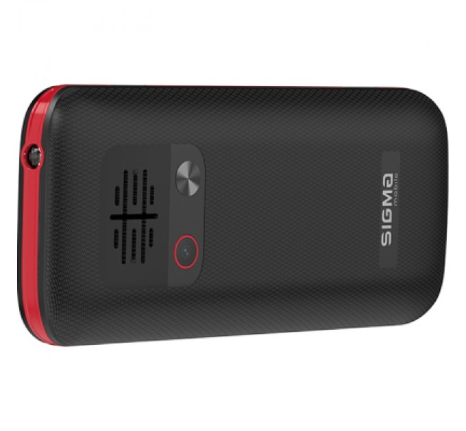 Sigma Мобільний телефон Sigma X-style 171 MINI Track Black-Red (4827798813744)