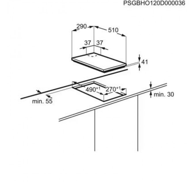 Electrolux Варочна поверхня Electrolux EGG3322NVX