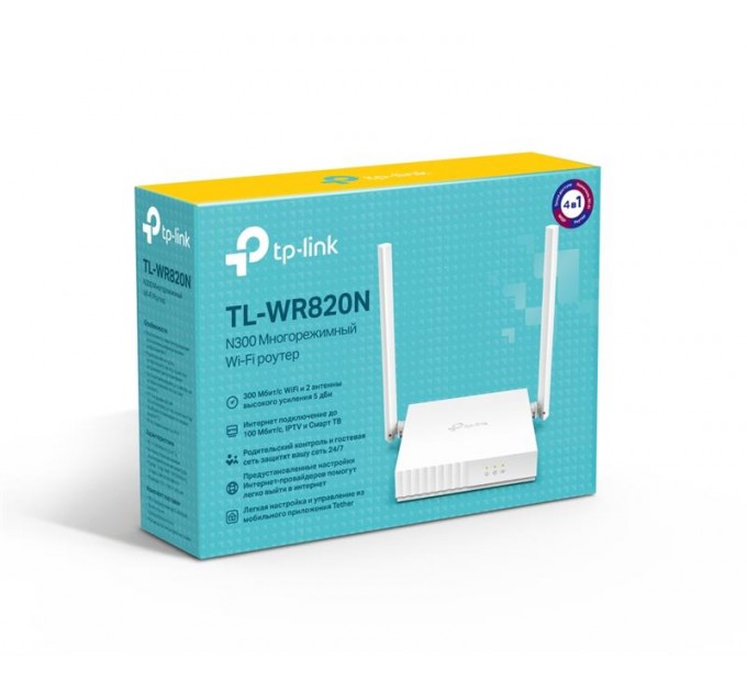 TP-Link Бездротовий маршрутизатор TP-Link TL-WR820N V2