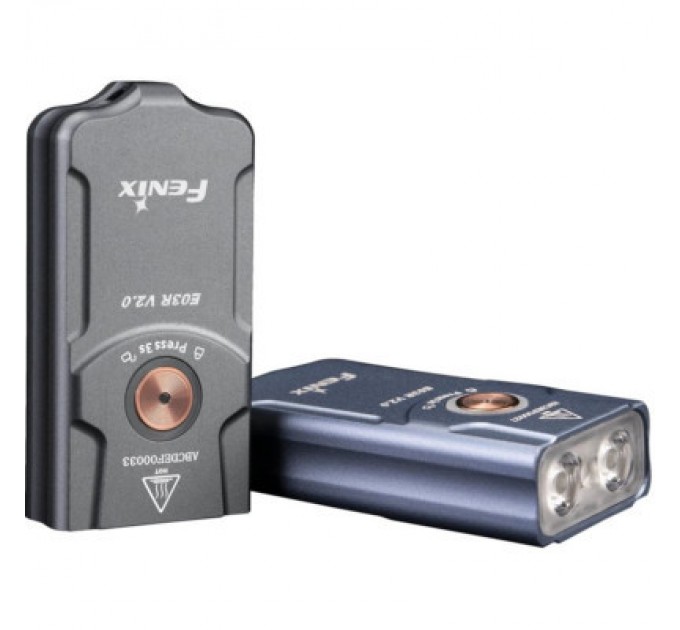 Fenix Ліхтар Fenix E03R V2.0 Grey (E03RV20GR)