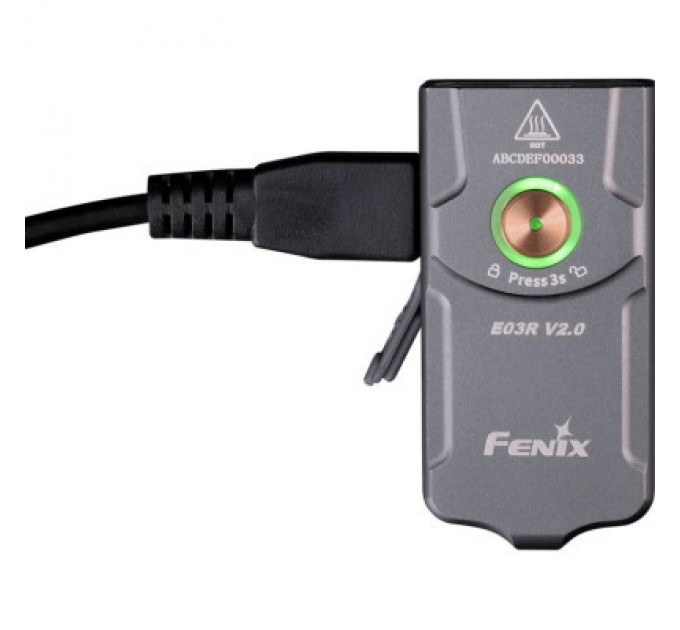 Fenix Ліхтар Fenix E03R V2.0 Grey (E03RV20GR)