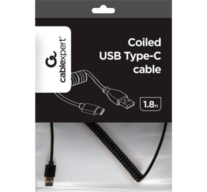 Cablexpert Дата кабель USB 2.0 AM to Type-C 0.6m Cablexpert (CC-USB2C-AMCM-6)