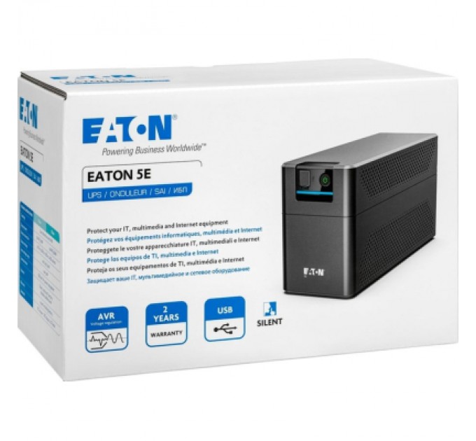 Eaton Пристрій безперебійного живлення Eaton 5E G2 700VA USB (5E700UD)