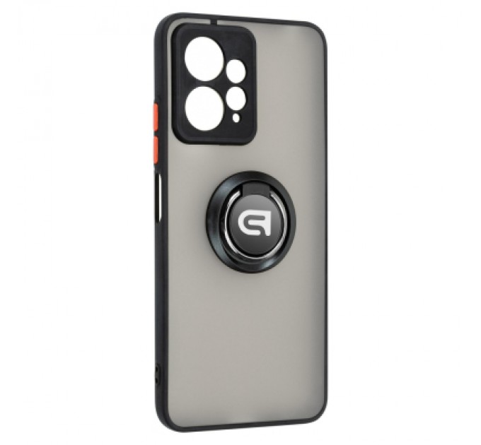 Armorstandart Чохол до мобільного телефона Armorstandart Frosted Matte Ring Xiaomi Redmi Note 12 4G Black (ARM68378)