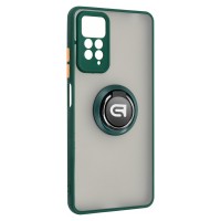 Чохол до мобільного телефона Armorstandart Frosted Matte Ring Xiaomi Redmi Note 12 Pro 4G Dark Green (ARM68383)