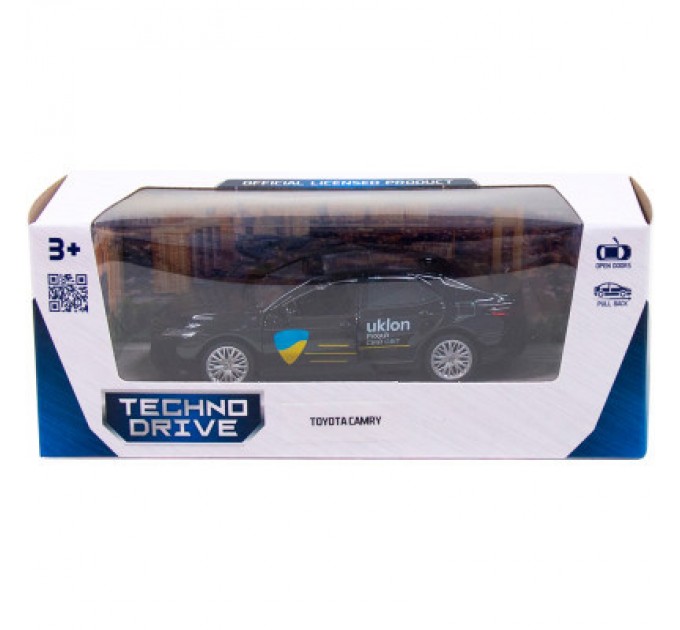 TechnoDrive Машина TechnoDrive Toyota Camry Uklon (чорний) (250292)