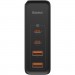 Baseus Зарядний пристрій Baseus 2xUSB 100W GaN (2xUSB-C+2xUSB-A) black (CCGAN2P-L01)