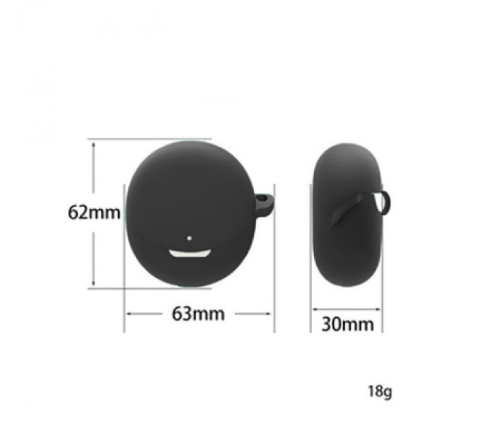 BeCover Чохол для навушників BeCover Silicon для OPPO Enco Air3 (ETE31) Black (709569)