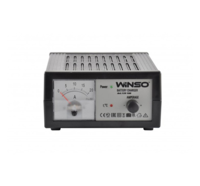 WINSO Зарядний пристрій для автомобільного акумулятора WINSO 139100