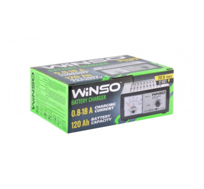 WINSO Зарядний пристрій для автомобільного акумулятора WINSO 139100