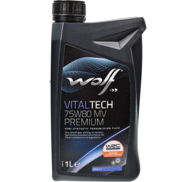 Wolf Трансмісійна олива Wolf VITALTECH 75W80 MV PREMIUM 1л (1048400)
