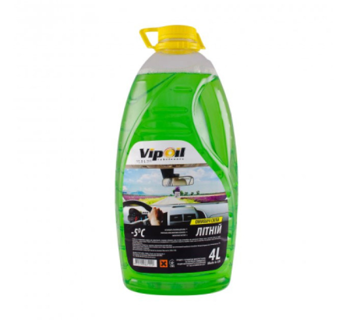 VIPOIL Омивач автомобільний VIPOIL Яблуко 4л (0359867)