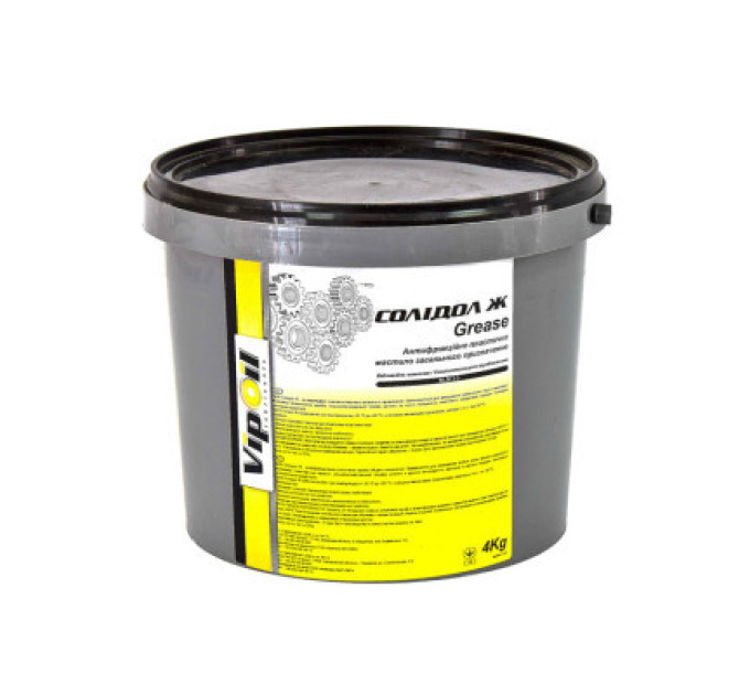 VIPOIL Мастило автомобільне VIPOIL Солідол Ж, 4,5 kg (0352074)