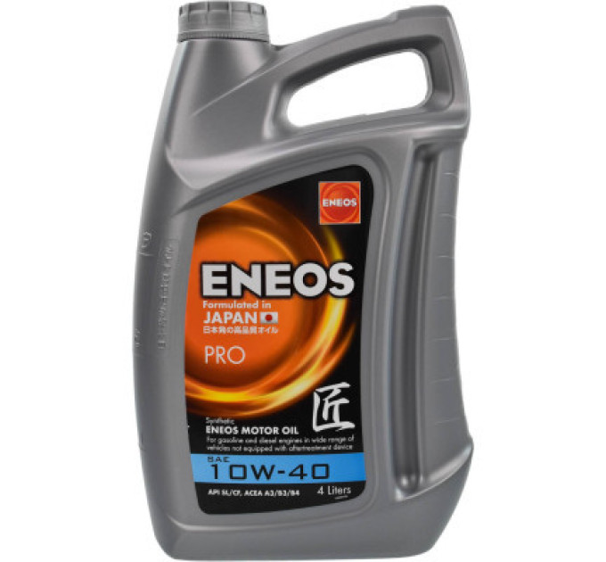 ENEOS Моторна олива ENEOS PRO 10W-40 4л (EU0040301N)
