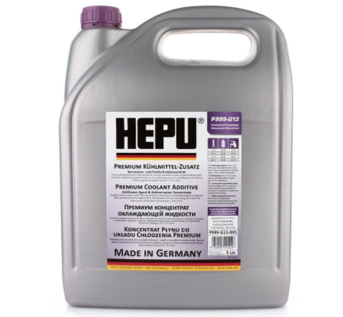 HEPU Антифриз HEPU G13 5л purple (P999-G13-005)