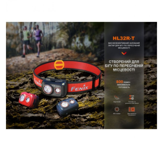 Fenix Ліхтар Fenix HL32R-T Blue (HL32R-TBL)