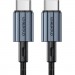 Choetech Дата кабель USB-C to USB-C 1.2m USB 2.0 60W Choetech (XCC-1014-BK)