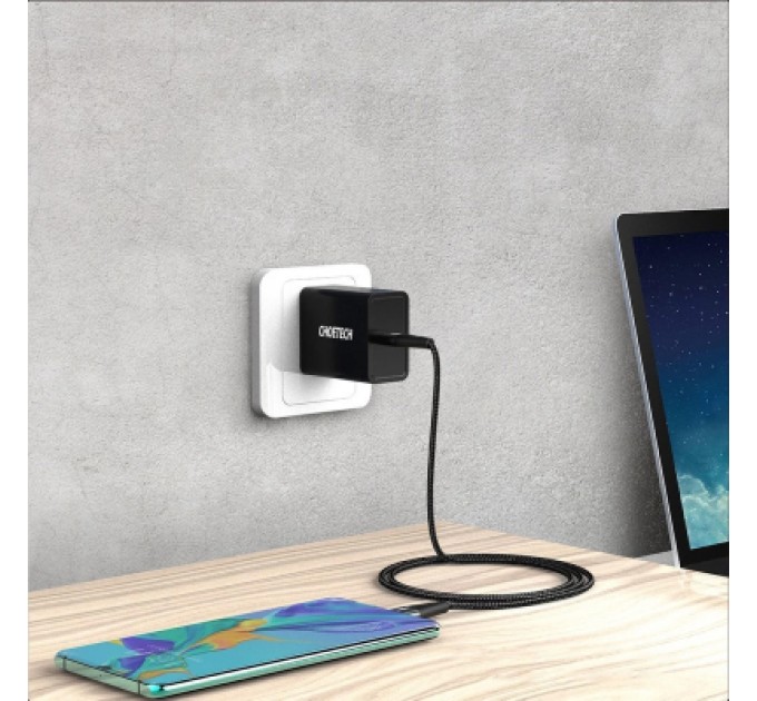 Choetech Дата кабель USB-C to USB-C 1.2m USB 2.0 60W Choetech (XCC-1003)