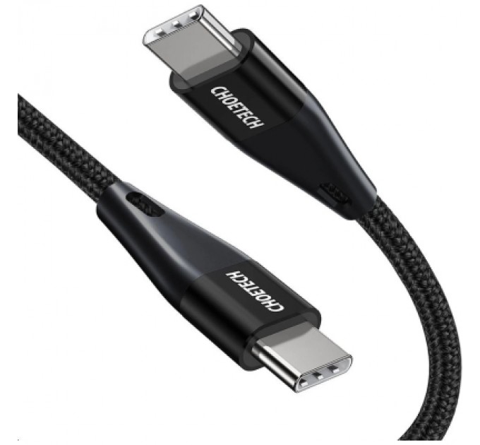 Choetech Дата кабель USB-C to USB-C 1.2m USB 2.0 60W Choetech (XCC-1003)