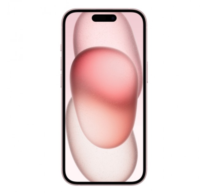 Apple Мобільний телефон Apple iPhone 15 256GB Pink (MTP73)