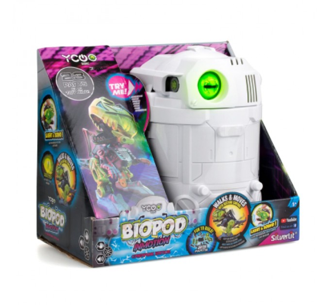 Silverlit Інтерактивна іграшка Silverlit Робозавр Biopod Cyberpunk Inmotion (88092)