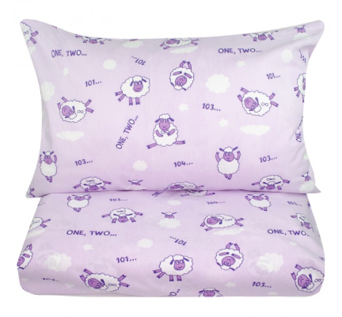 Home Line Дитячий постільний набір Home Line Ягнята бузкові (159141)