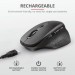Trust Мишка Trust Ozaa Rechargeable Black (23812)