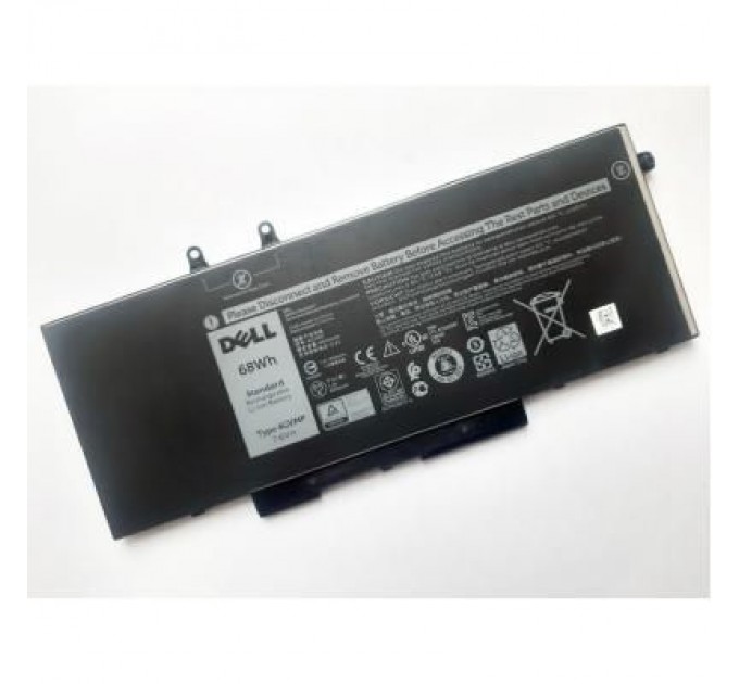 Dell Акумулятор до ноутбука Dell Latitude 5500 4GVMP, 68Wh (8500mAh), 4cell, 7.6V, Li-ion (A47508)