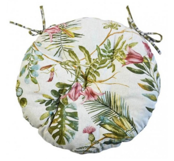 Прованс Подушка на стілець Прованс Villa Квіти D-40 (4823093445246)