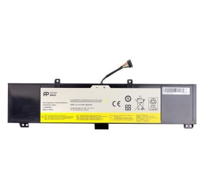 PowerPlant Акумулятор до ноутбука LENOVO Erazer Y50 (L13M4P02) 7.4V 6400mAh PowerPlant (NB481040)