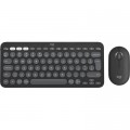 Logitech Комплект Logitech Pebble 2 Wireless UA Graphite (920-012239)