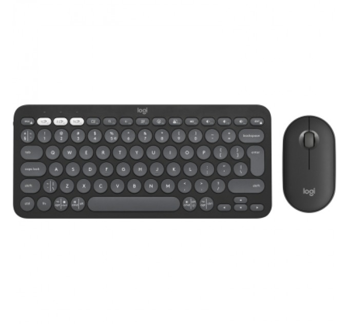 Logitech Комплект Logitech Pebble 2 Wireless UA Graphite (920-012239)