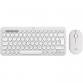 Logitech Комплект Logitech Pebble 2 Wireless UA White (920-012240)