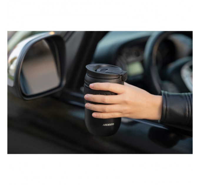 Ardesto Термокружка Ardesto Cosy 400 мл Чорна (AR2640BT)