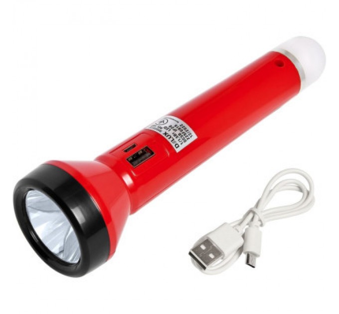 Delux Ліхтар Delux REL-107 USB 2.5W 225lm USB 5V 4LED (90020137)