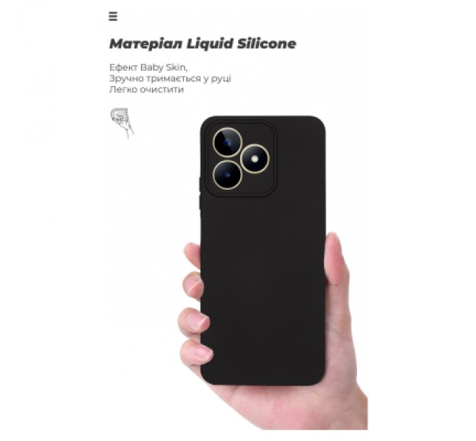 Armorstandart Чохол до мобільного телефона Armorstandart ICON Case Realme C51/C53 NFC Camera cover Black (ARM71022)