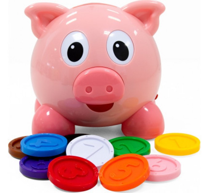 Kiddi Smart Розвиваюча іграшка Kiddi Smart Інтерактивна навчальна іграшка Smart-Скарбничка українська та англійська мова (208441)