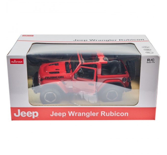 Rastar Радіокерована іграшка Rastar JEEP Wrangler Rubicon 1:14 червоний (79460 red)
