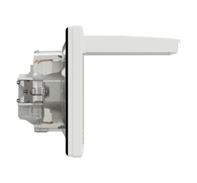 Schneider Electric Розетка Schneider Electric ASFORA з кришкою IP44, біла (EPH3100321)